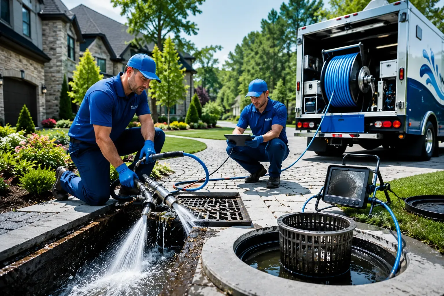 Local outdoor drain cleaning professionals in Sanders, AZ